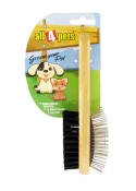 All4pets Double Side Pin Grooming Brush Small